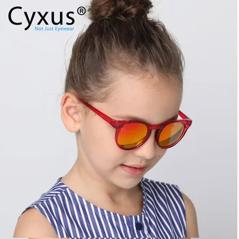Cyxus Polarizované slnečné Okuliare pre Deti, Dievčatá, Chlapcov Deti, Malé Tvár Okuliare pre Vek 3-12, UV Protection, so Prípade, Ľahký