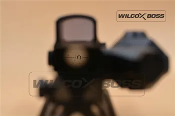 NOVÉ Dual-Vylepšené Zobrazenie Optika D-EVO Reticle Puška Rozsah zväčšovacie sklo s LCO Red Dot Sight Reflex Pohľad