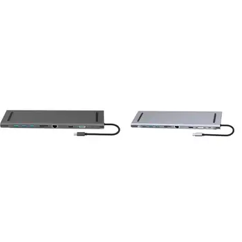 10 V 1, Multi USB, C HUB Na kompatibilný s HDMI VGA USB Audio Adaptér Pre MacBook Typ C HUB Dokovacej Stanice Pre Notebook