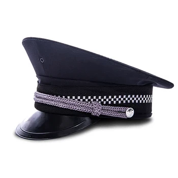 Doprava zadarmo nový ochranné oblečenie a príslušenstvo security guard klobúky & čiapky mužov vojenské čiapky mužov, policajnej čiapky
