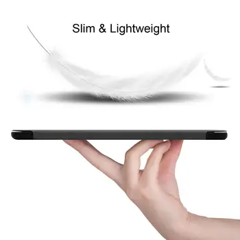 Kryt pre Samsung Galaxy Tab S6 10.5 2019 Prípade,Funda Kryt Magnet Auto Spánku Slabé SM-T860/T865 Prípad Tabletu +Film+Pero