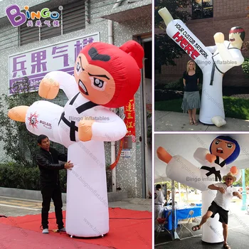 Personalizované 3 M vysoký veľký taekwondo nafukovacie / 10 stôp výška nafukovacie taekwondo pre dekorácie, hračky