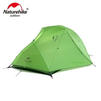 Naturehike Inovované Star River Camping Stan Ultralight 2 Man 4 Sezóny Rýchlo Backpacking Stan S voľným Mat Nepremokavé NH17T012-T
