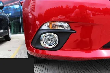 Príslušenstvo Chrome Predné Hmlové Svetlo Lampy Reflektorové Výbava Kryt Pre Mazda3 Axela Bm